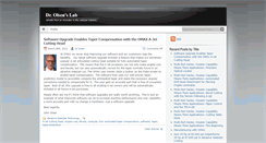 Desktop Screenshot of drolsenslab.com